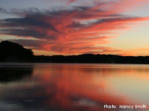 Sunset on Kentucky Lake